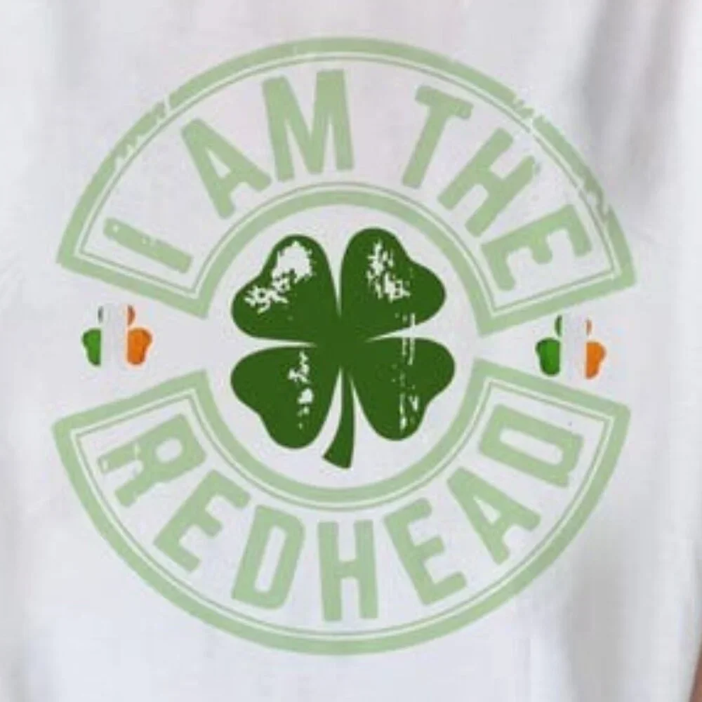 I Am The Redhead Shirt, Irish Shirt For St Patricks Day T-shirt - Picture 2 of 3